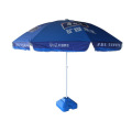 Parapluie de plage personnalisé de qualité W / Logo